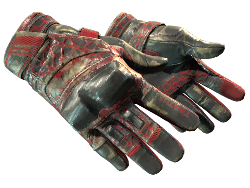 Moto Gloves | Blood Pressure | Battle-Scarred