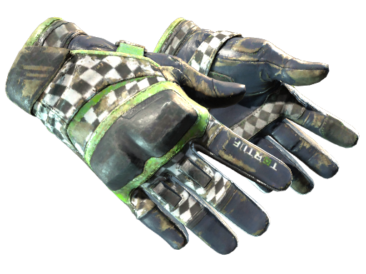 Moto Gloves | Finish Line | Battle-Scarred