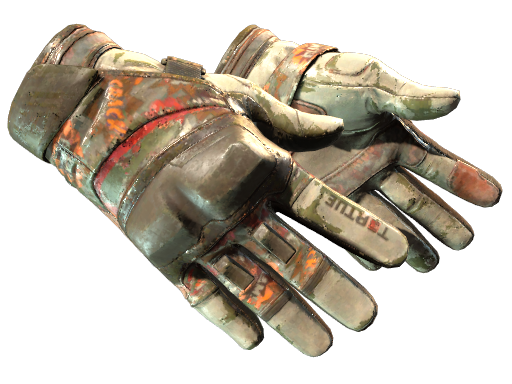 Moto Gloves | POW! | Battle-Scarred