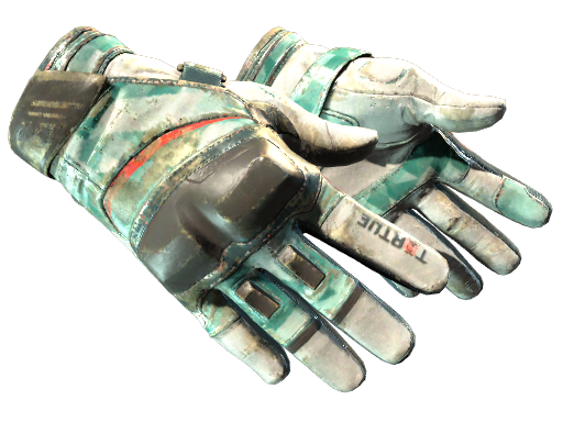 Moto Gloves | Spearmint | Battle-Scarred
