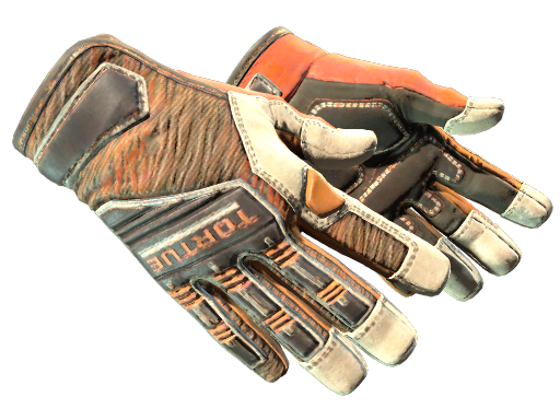 Specialist Gloves | Tiger Strike | Field-Tested