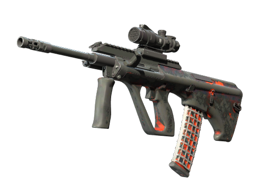 AUG | Radiation Hazard | Souvenir Battle-Scarred