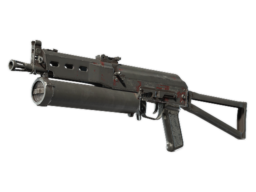 PP-Bizon | Wood Block Camo | Battle-Scarred