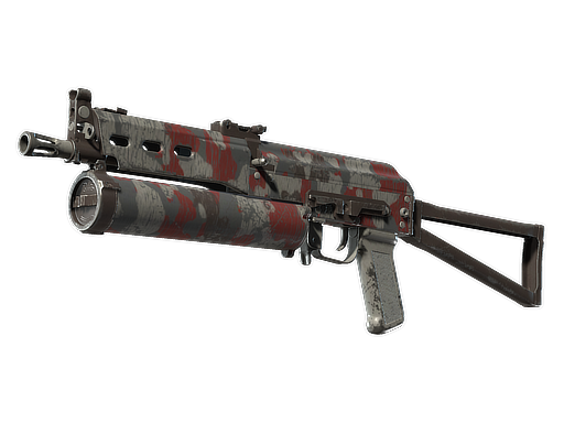PP-Bizon | Wood Block Camo | Well-Worn
