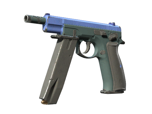 CZ75-Auto | Indigo | Well-Worn