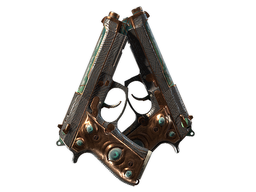 Dual Berettas | Angel Eyes | StatTrak™ Battle-Scarred