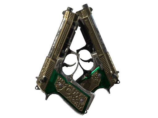 Dual Berettas | Royal Consorts | StatTrak™ Well-Worn