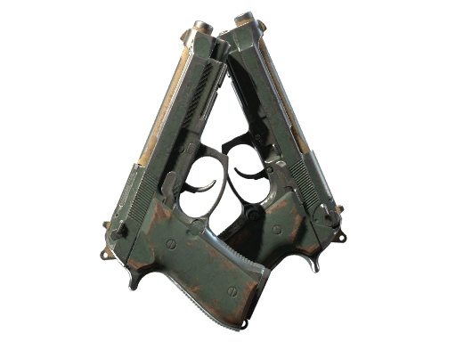 Dual Berettas | Contractor | Battle-Scarred