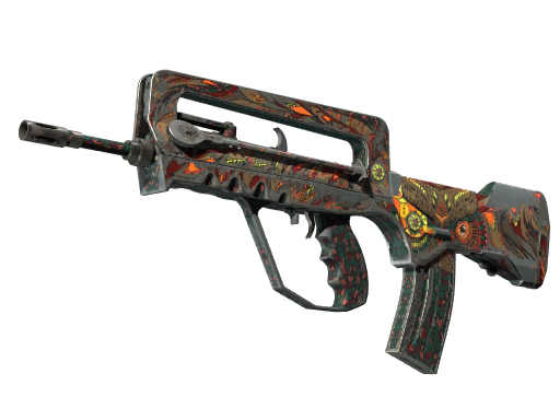FAMAS | Eye of Athena | Battle-Scarred
