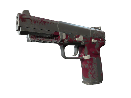 Five-SeveN | Crimson Blossom | Battle-Scarred