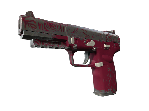 Five-SeveN | Crimson Blossom | Well-Worn