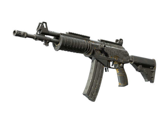 Galil AR | Metallic Squeezer | Battle-Scarred