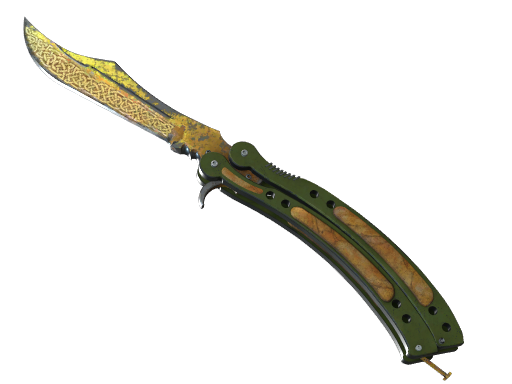 Butterfly Knife | Lore | StatTrak™ Battle-Scarred
