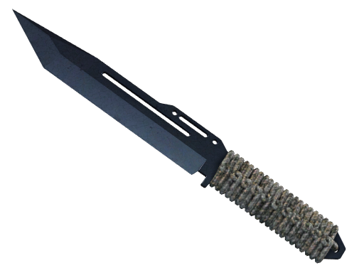 Paracord Knife | Blue Steel | StatTrak™ Battle-Scarred