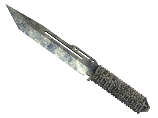 Paracord Knife | Stained | Battle-Scarred