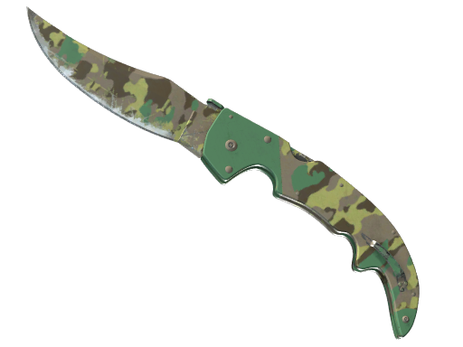 Falchion Knife | Boreal Forest | StatTrak™ Well-Worn