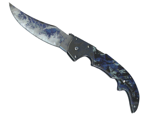 Falchion Knife | Bright Water | StatTrak™ Battle-Scarred