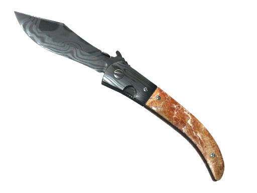 Navaja Knife | Damascus Steel | StatTrak™ Battle-Scarred