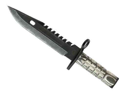 M9 Bayonet | Black Laminate | Well-Worn