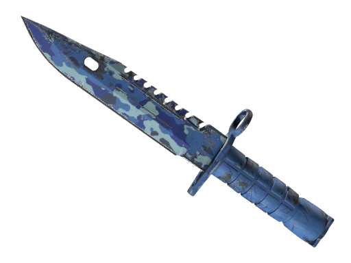 M9 Bayonet | Bright Water | StatTrak™ Well-Worn