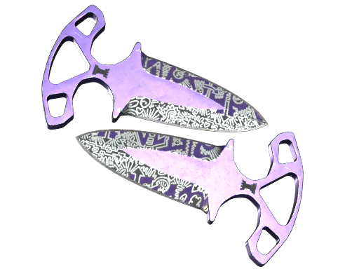 Shadow Daggers | Freehand | StatTrak™ Well-Worn