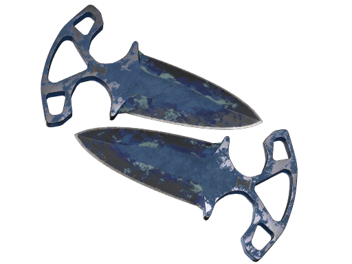 Shadow Daggers | Bright Water | StatTrak™ Battle-Scarred