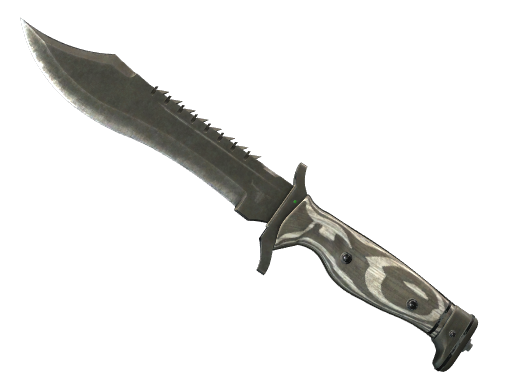 Bowie Knife | Black Laminate | StatTrak™ Battle-Scarred