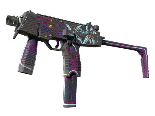 MP9 | Wild Lily | Battle-Scarred