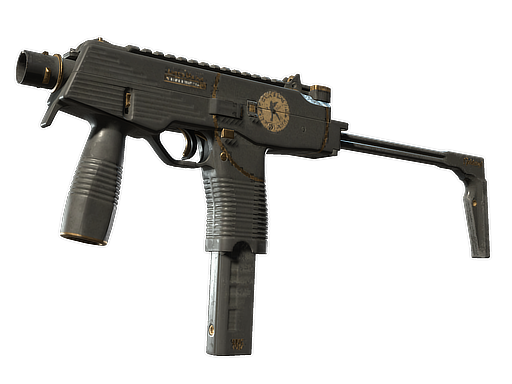 MP9 | Broken Record | Battle-Scarred
