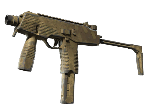 MP9 | Sand Dashed | Well-Worn