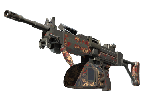 Negev | Phoenix Stencil | Battle-Scarred