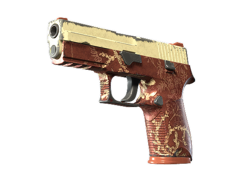 P250 | Red Tide | Well-Worn