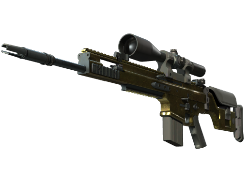 SCAR-20 | Brass | Battle-Scarred