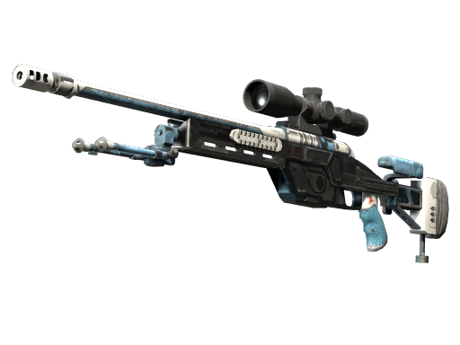 SSG 08 | Ghost Crusader | StatTrak™ Well-Worn