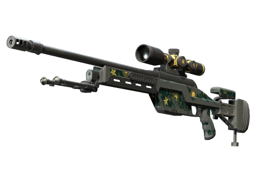 SSG 08 | Sea Calico | Battle-Scarred