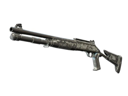 XM1014 | Blue Tire | Battle-Scarred