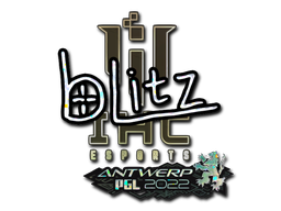 Sticker | bLitz | Antwerp 2022 | Glitter