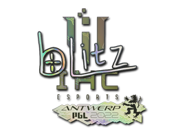 Sticker | bLitz | Antwerp 2022 | Holo
