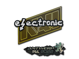 Sticker | electronic | Antwerp 2022 | Default