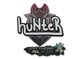 Sticker | huNter | Antwerp 2022 | Default