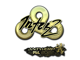 Sticker | interz | Antwerp 2022 | Gold