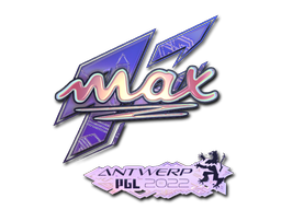 Sticker | max | Antwerp 2022 | Holo
