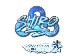 Sticker | sh1ro | Antwerp 2022 | Holo