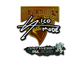 Sticker | sico | Antwerp 2022 | Glitter