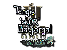 Sticker | sk0R | Antwerp 2022 | Glitter