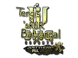 Sticker | sk0R | Antwerp 2022 | Gold