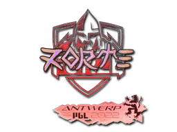 Sticker | zorte | Antwerp 2022 | Holo