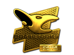 Sticker | mousesports | Atlanta 2017 | Gold