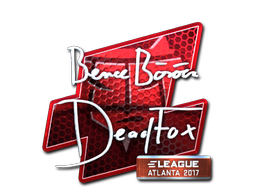 Sticker | DeadFox | Atlanta 2017 | Foil