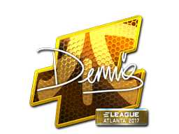 Sticker | dennis | Atlanta 2017 | Foil